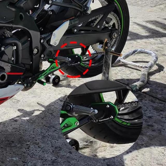 CNCモーターサイクルキックスタンドフットサイドスタンドFor カワサキ