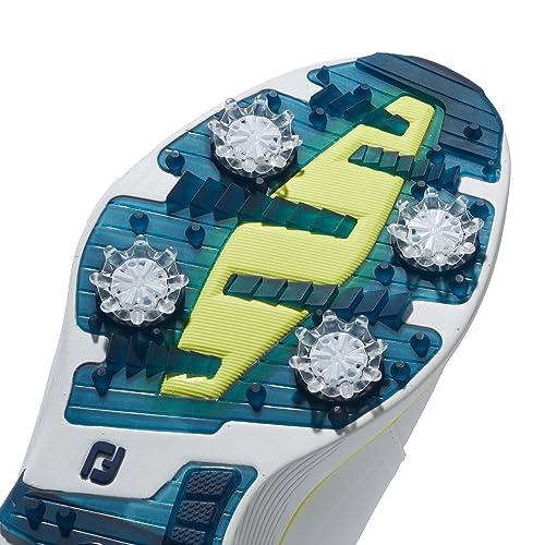 フットジョイ ゴルフシューズ ハイパーフレックス コア BOA メンズ ホワイト/ネイビー 27.5 cm 3Eの通販は