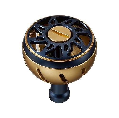 ダイワslpワークス(Daiwa Slp Works) SLPW カラーアルミラウンドノブ Mサイズ ネイビー・ゴールド