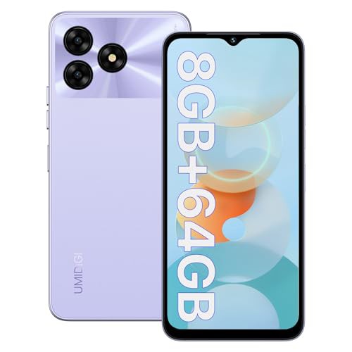 UMIDIGI G5A スマホ 8GB RAM 64GB ROM 1TBまで拡張 Android 13