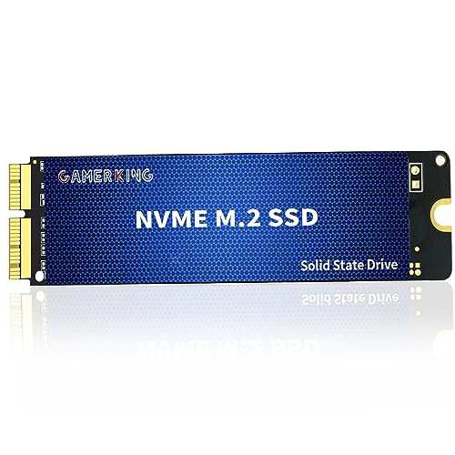 Gamerking 256GB NVMe SSD for Macbook, PCIe Gen3x4, 3D TLC NANDフラッシュ交換SSD for MacBook Air A1465 A1466 2013-2017, MacBook P