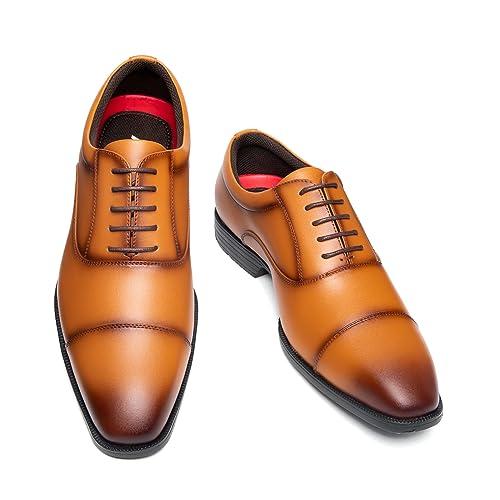 Poerkan 本革 ビジネスシューズ メンズ 走れる ビジネス スニーカー 革靴 歩きやすい 紳士靴 リクルート 仕事 ウォーキング ドレスシュの通販は 6,225円