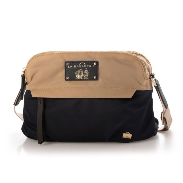 ラバガジェリー ショルダーバッグ ウォータープルーフナイロン スクエアショルダー レディース ベージュ（21）