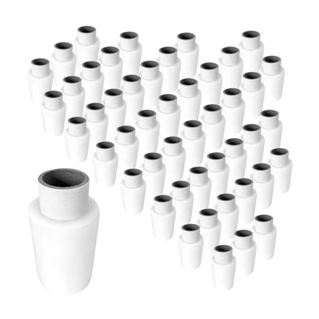 紺屋商事(Konya Corporation) ハンディラップ ストレッチ フィルム ぐるぐるラップ (交換フィルム48本入り) 梱包用ラップ 透明 100mmx150の通販は