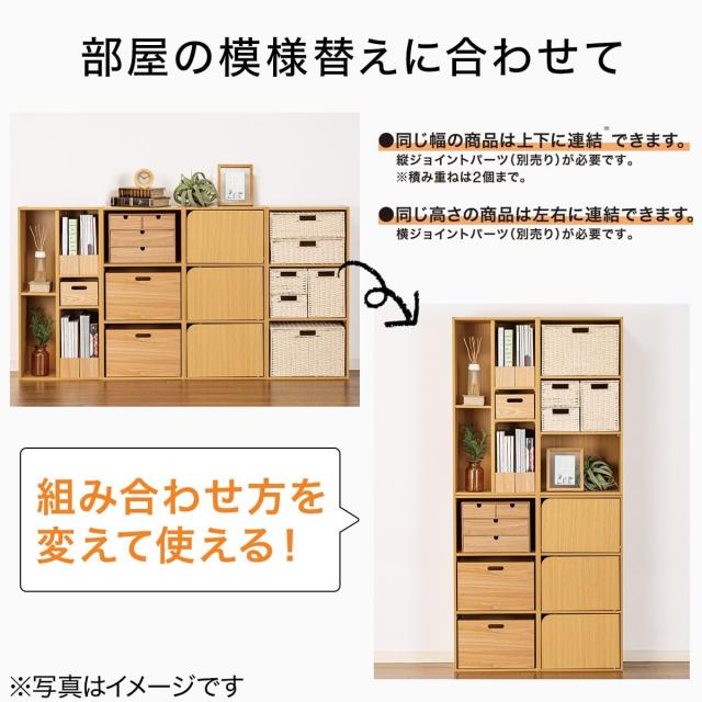 ニトリ カラーボックス 連結できる Nカラボ 扉付き 2段 ホワイト ニトリ カラーボックス 連結できる Nカラボ 扉付き 2段 ホワイト