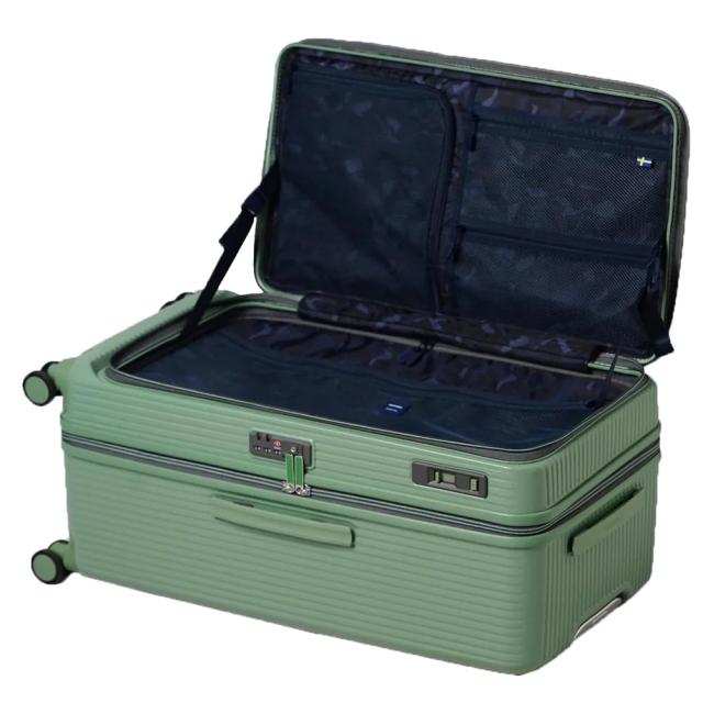 イノベーター スーツケース ドアオープン【92L】 5.2kg カフェラテ