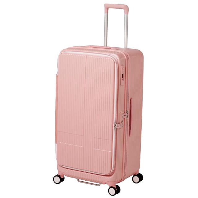 イノベーター スーツケース ドアオープン【92L】 5.2kg メローピンク