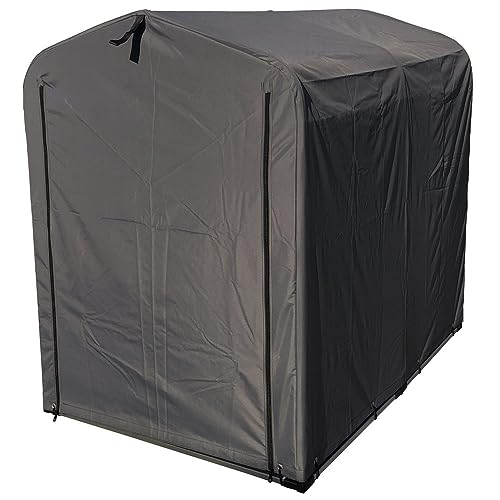 アイリスプラザ サイクルハウス 替えシート 防水 撥水 自転車 収納 ライトグレー 2台用 梅雨対策の通販は