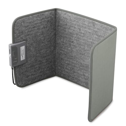 アイリスオーヤマ パネルヒーター 足元ヒーター デスク 5段階温度調節 折り畳み 省エネ オフ ィス 冷え対策 自動切りタイマー 高温センサ