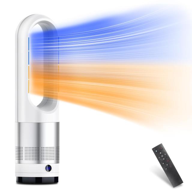 セラミックヒーター 電気ファンヒーター 2023最新冷暖兼用左右100 
