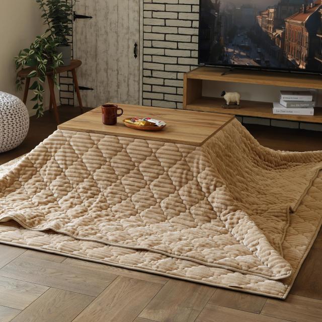 Hagihara 3WAYクッション 240639523 キャメルベージュ クッション時：約50×50cm ポイント15倍《HAGiHARA》3WAY こたつ布団 クッション