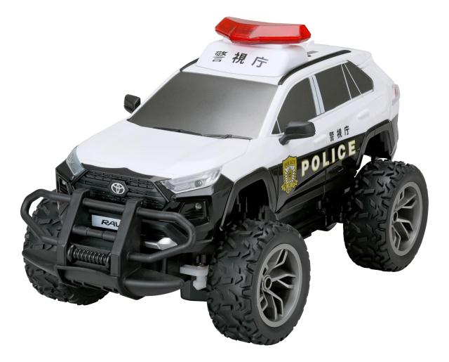 ハピネット(Happinet) 1/18 R/C トヨタ RAV4 パトロールカー(対象年齢6歳~)の通販は