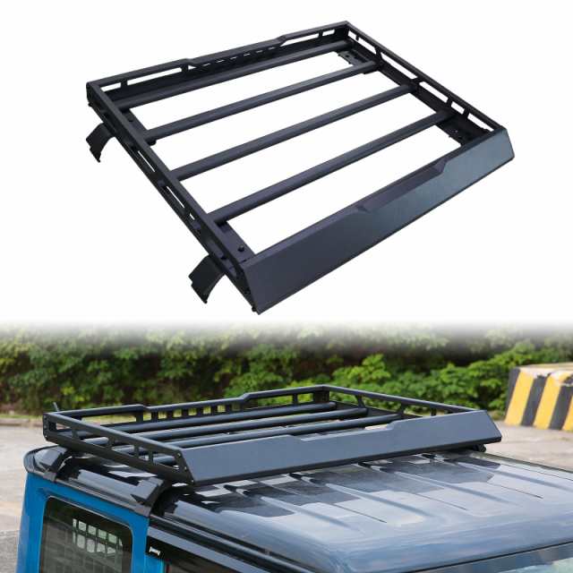 JROADジムニー JB64JB74ルーフラック ジムニーシエラルーフキャリア アルミ ルーフ荷物預かり 新型 スズキ ジムニー JB64W ジムニーシエの通販は
