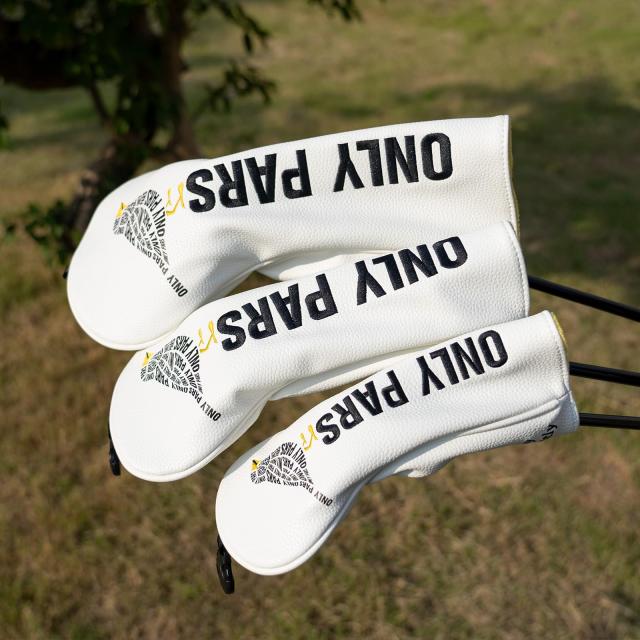 CRAFTS M AN(クラフトマン) ゴルフヘッドカバー ３点セット（1FUT） ゴルフウッドカバーセット ゴルフドライバーカバー フェアウェイウッド