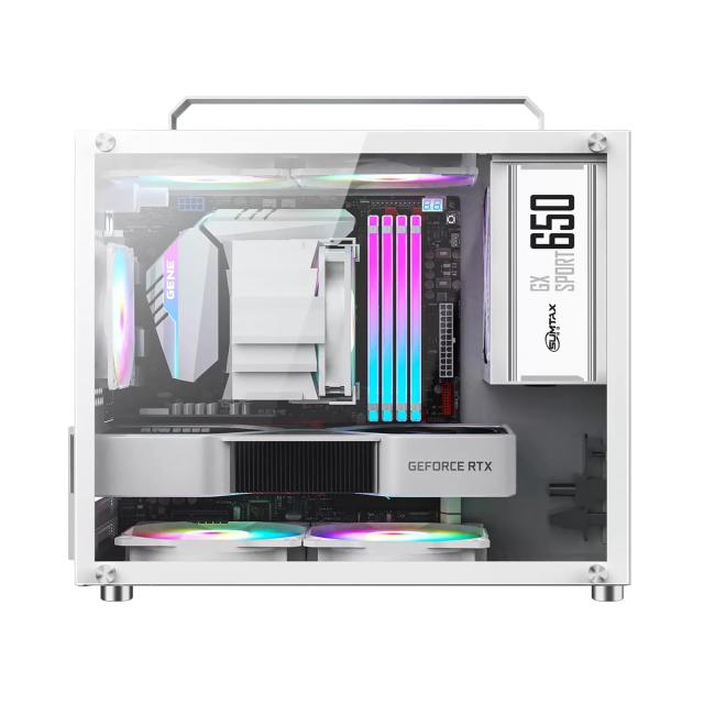pcケース ミドルタワー pcケース 透明強化ガラスモデル micro-atx