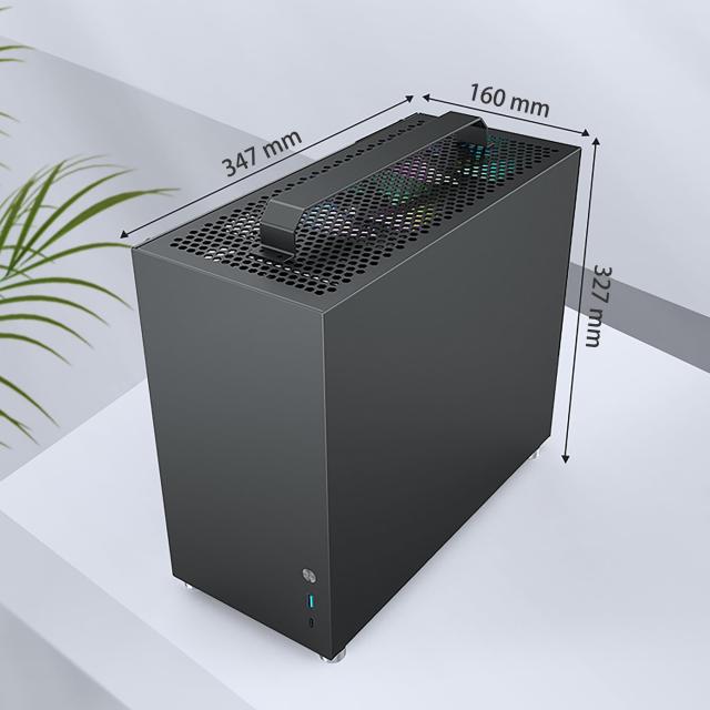 pcケース ミドルタワー pcケース 透明強化ガラスモデル micro-atx