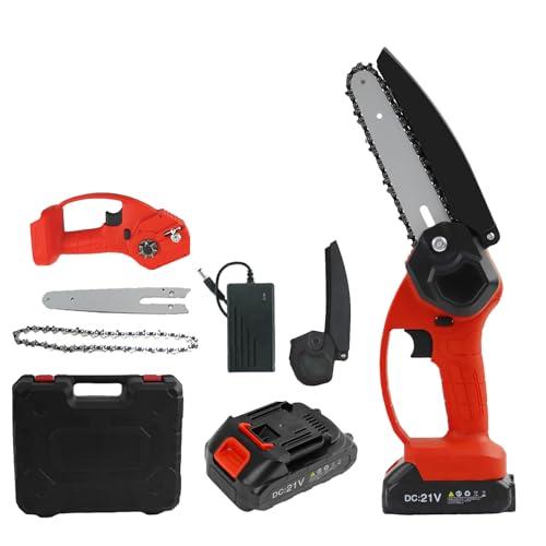 Iseebiz チェーンソー 充電式 6インチ 2000mAH大容量 電動チェーンソー 21v 軽量 片手 小型チェーンソー 木工切断 枝切り ハンディチェーの通販は 6,630円