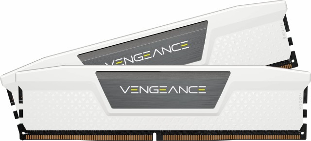 CORSAIR DDR5-6000MHz デスクPC用メモリ VENGEANCE DDR5シリーズ (PC5-48000) Intel XMP メモリキット 32GB ホワイト 16GB×2枚 の通販は 20,855円