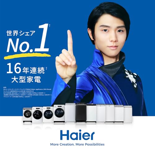 ハイアール(Haier) JW-HS45C(W)ホワイト 洗濯容量4.5kg全自動