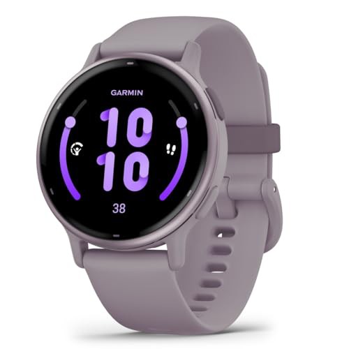 GARMIN(ガーミン) vivoactive 5 Orchid/Orchid Met フィットネスGPSウォッチ 睡眠管理/フィットネス年齢/お昼寝検出/Suica対応/心拍セン