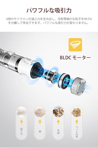 EUREKA(ユーリカ) NEC210 掃除機 コードレス スティッククリーナー