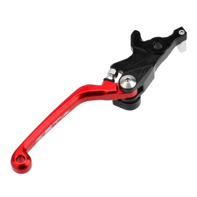 ジータレーシング(ZETA RACING) ピボットレバーCP ブレーキ 4フィンガー レッド CT125 (JA55/JA65)’20-25, CC110 (JA60)’22, TRAIL125 ’2