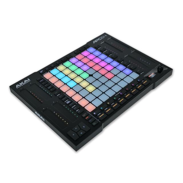 AKAI Professional Ableton MIDIコントロー ラー サンプラー ステップシーケンサー内蔵 64 RGB ベロシティセンシティブパッド フィンガー