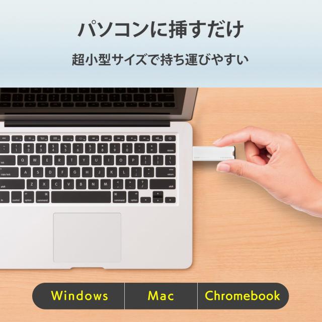 IODATA スティックSSD 2TB ホワイト×ブラック 小型 高速転送 ポータブル【PS5/Windows/Mac/Chromebook】USB 10Gbps (USB 3.2 Gen 2)対応_1