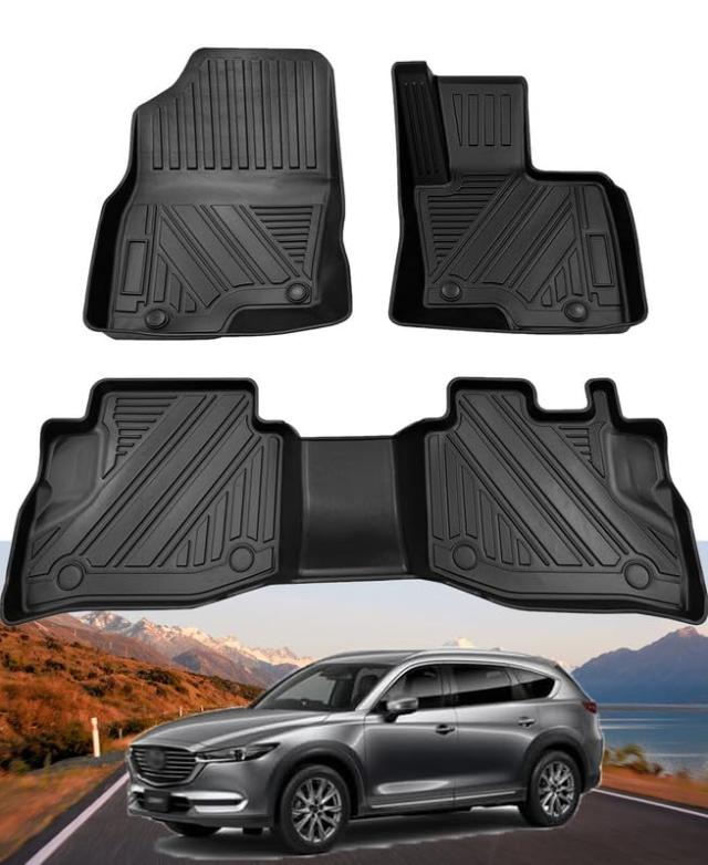 CX8 フロアマット マツダCX-8フロアマット KG2P 専用 3Dフロアマット ラゲッジマット カーマット マット H29.12〜 AT車専用 5席分 TPE素の通販は 8,259円