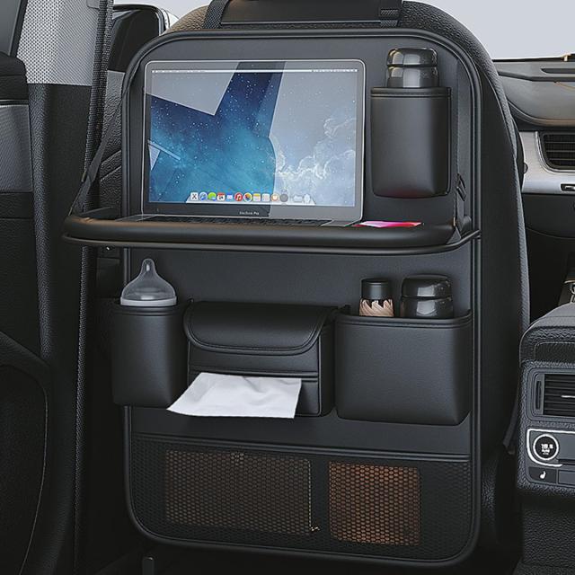 Raksonic 一般受け商いもの 車用居敷きうしろ側衣嚢 うしろ側居敷き納める 汚れた状態押しとどめる 車用納める衣嚢 居敷きうしろ側衣嚢iPad納める衣嚢 折り畳み