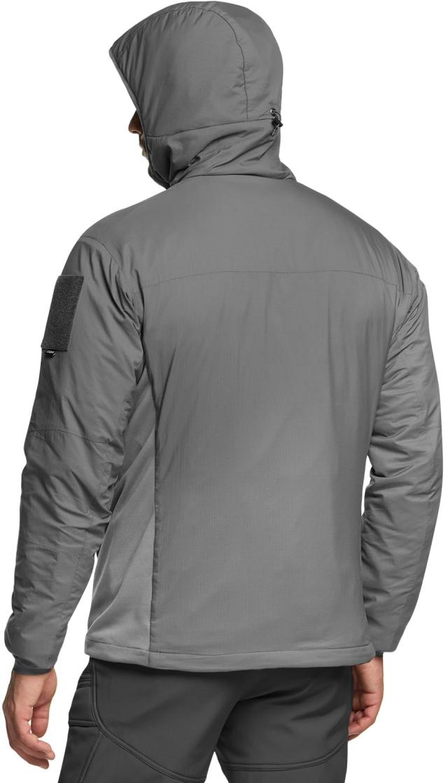 CQR 超軽量 保温 フードジャケット メンズ 防寒・保温・防水 フリース