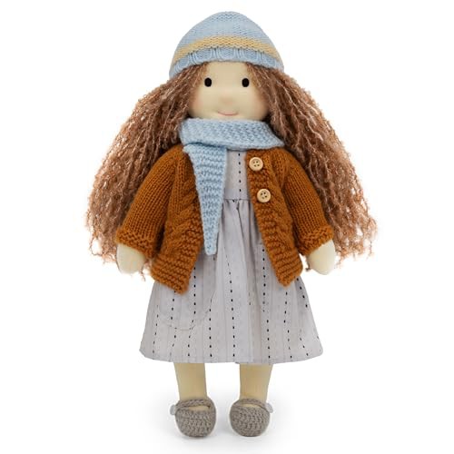 BlissfulPixie ウォルドルフ人形 Waldorf Doll 手作り人形 - Dorothy 30cm 柔らかい 女の子 かわいい ぬいぐるみ 子供たちに最適な人形の通販は