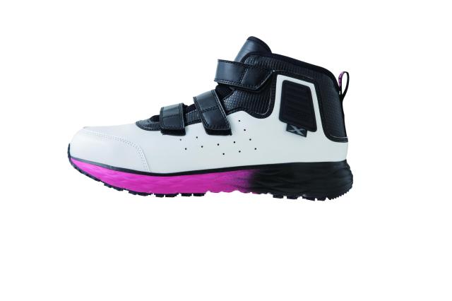 ジーベック 安全靴 作業靴 85155 スニーカー JSAA A種 耐滑 着脱簡単 面ファスナー ホワイト 26.5 cm 3Eの通販は 5,661円