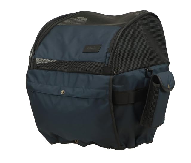 自転車用ペットキャリーカゴカバーD-2F-PT-01ネイビー