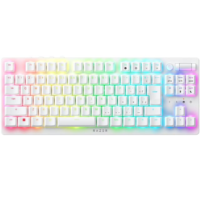 Razer レイザー DeathStalker V2 Pro Tenkeyless JP White Edition Linear Optical Switch クラスのワイヤレス2.4GHz/Bluetooth 接の通販は