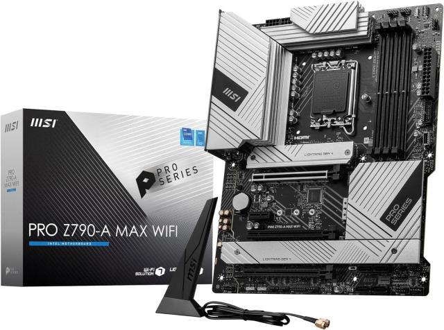 MSI PRO Z790-A MAX WIFI 第14/13/12世代Intel LGA1700 Coreプロセッサ対応