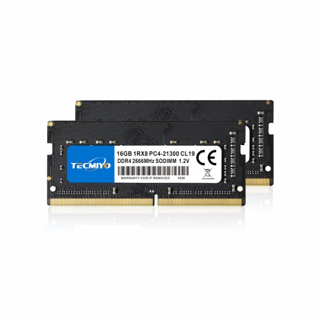 ノートPC用 メモリ DDR4 2666 PC4-21300S 16GB x 2枚 32GB 260Pin 1.2V CL19 Non-ECC SO-DIMM RAM