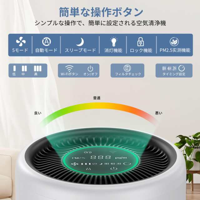RUBOT 空気清浄機 花粉対策 暑さ梅雨対策 ペットの毛 ペット臭い RUBOT 空気清浄機 花粉対策 暑さ梅雨対策 ペットの毛 ペット臭い