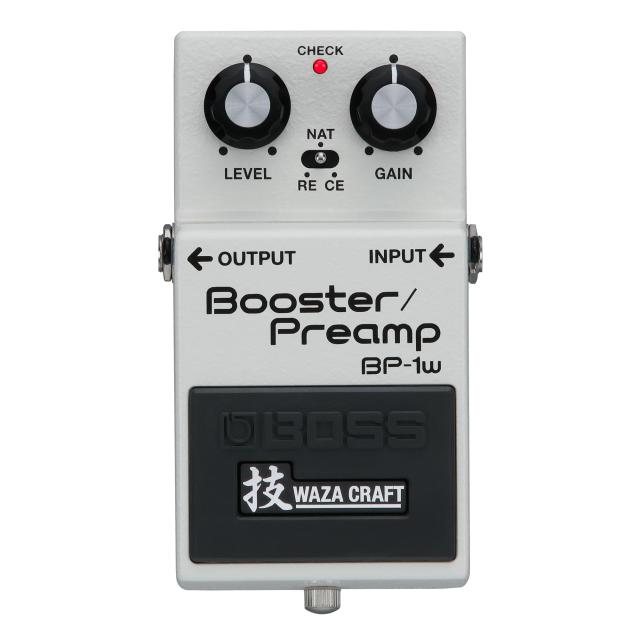 BOSS/BP-1W Booster/Preamp ボス ブースター プリアンプ BP1W 技 WAZA CRAFT 技クラフト 日本製の通販は