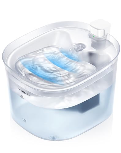 WellToBe 猫 給水器 自動給水器 ペット用 コードレス 猫 水飲み器 活性炭フィルター付 2.5L大容量 ワイヤレスポンプ 3つ給水モード 五重 5,859円