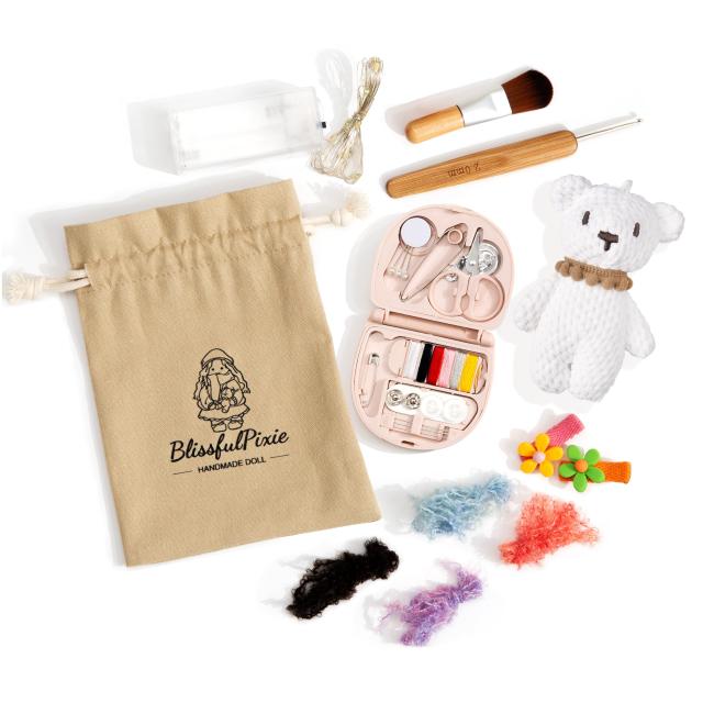 BlissfulPixie ウォルドルフ人形 手作り人形 Waldorf Doll - Florke