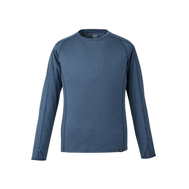 ミレー クラシック キャスター ウール II クルー ロングス リーブ MIV01979 メンズ サファイア(NEW LOGO) S