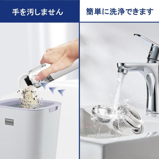 SmartAI ハンディクリーナー 車用掃除機 16000Pa 強力吸引 40分連続稼働 4in1電動車載ミニポータブルコードレス掃除機 折りたたみ式ブロの通販は