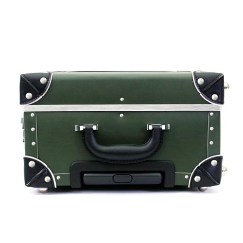 シフレ トランクスーツケース EUR3054 トランクキャリー ユーラシアトランク 36L 3.8kg Mサイズ：グリーン/ブラック