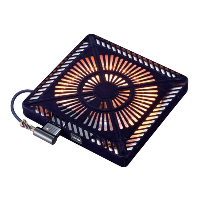 メトロ電気工業 こたつ ヒーター 取替えヒーター U字型カーボンヒーター 速暖ボタン 省エネ 5時間切タイマー付 手元温度コントロール式 M