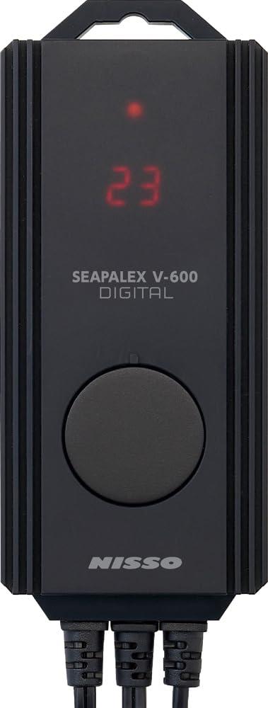 ニッソー シーパレックスV600デジタル ブラック 観賞魚_1