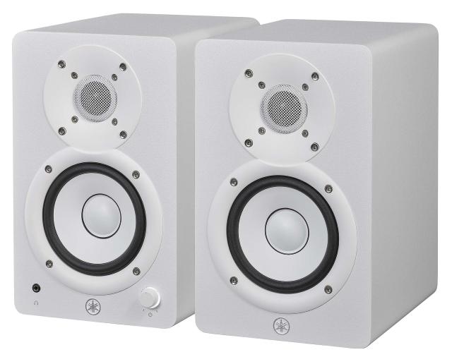 ヤマハ YAMAHA パワードスタジオモニタースピーカー ペア コンパクト ホワイト HS4W_1