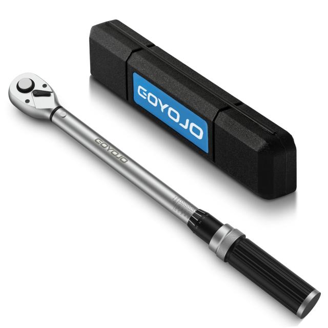 GOYOJO トルクレンチ プレセット型 差込角(1/2 インチ) 40-220N.m 両回転対応 トルク精度 ±3% 自動車用、自電車、オートバイ、機械の整の通販は