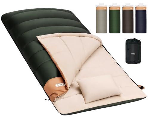 AIFLYCY 寝袋 シュラフ 冬用 寝袋 夏用 封筒型 ダウン【足元に二重保温・300T防水】2.5Kg 1.5Kg 3.0Kg 快適温度-25℃~26℃ 寝袋 ダウン