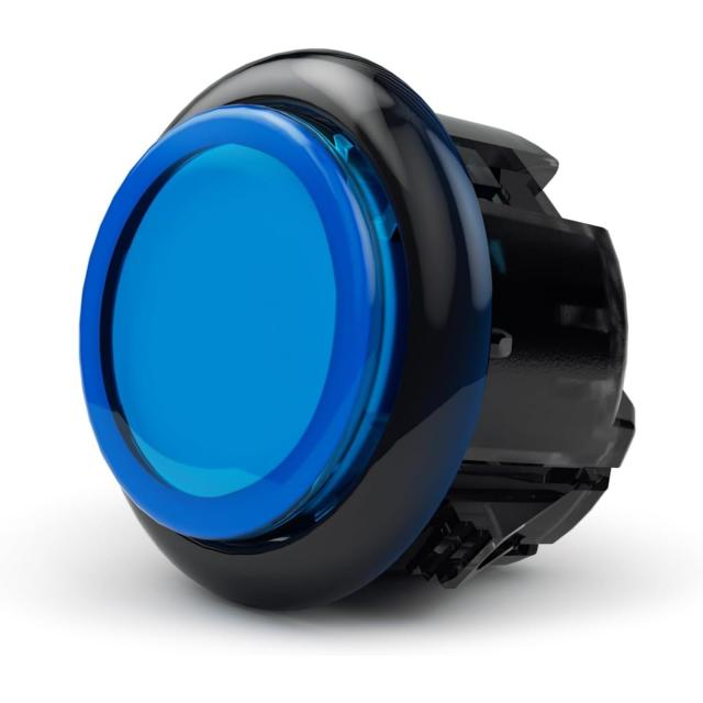 QANBA Gravity KS アケコン ボタン 24/30MM アケコン 静音ボタン 8個